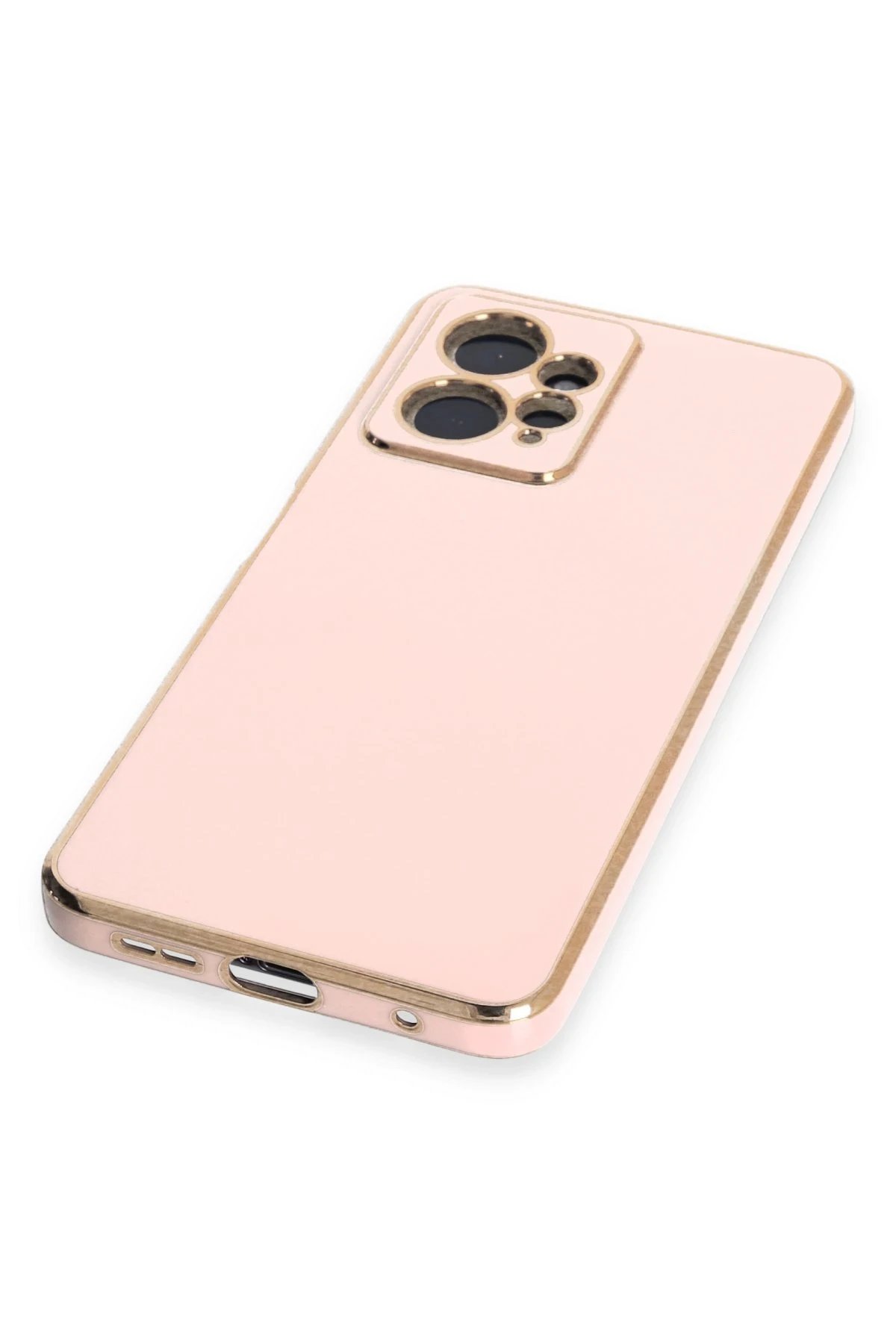 Xiaomi Redmi Note 12 4G Kılıf Volet Silikon - Pembe-(5796) - Görsel 4