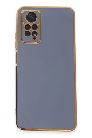 Xiaomi Redmi Note 12 Pro 4G Kılıf Volet Silikon - Mavi-(5796)