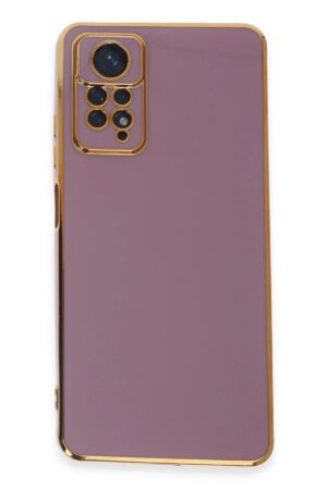 Xiaomi Redmi Note 12 Pro 4G Kılıf Volet Silikon - Mor-(5796)