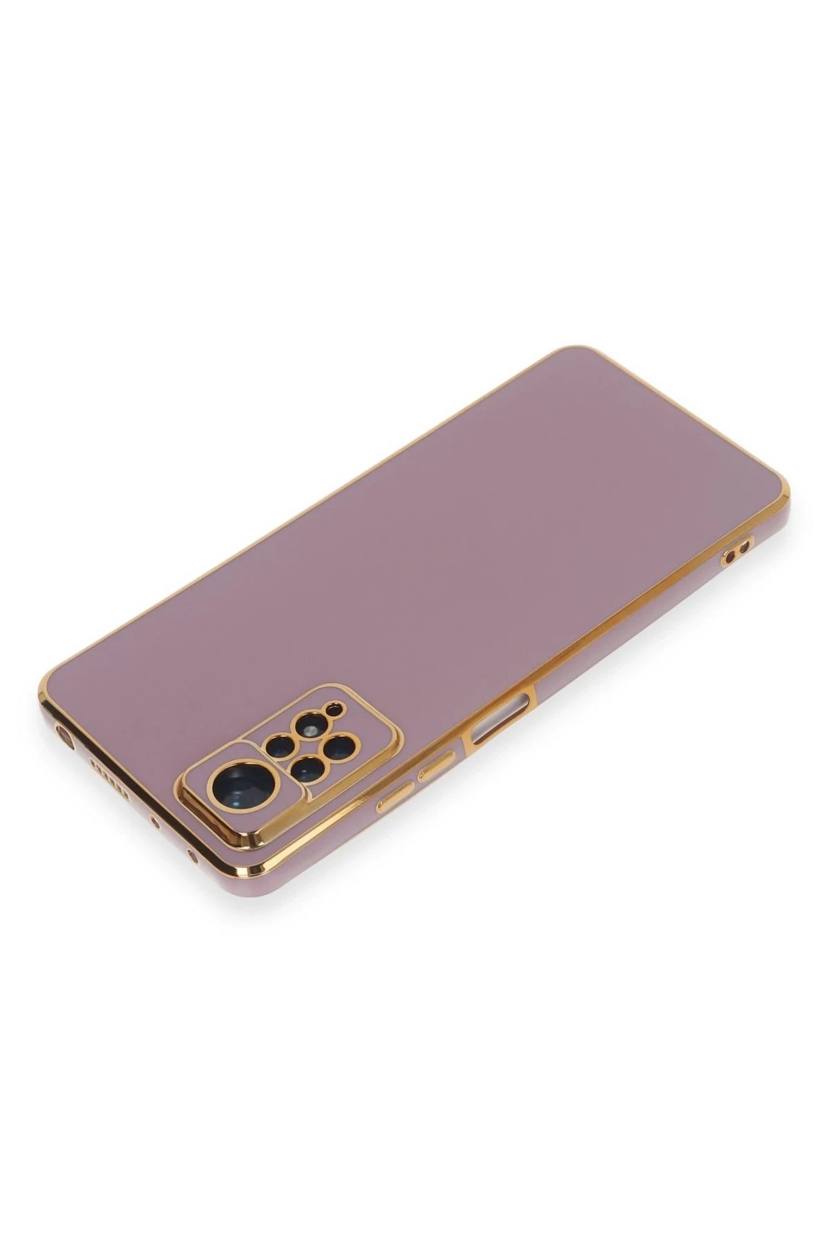 Xiaomi Redmi Note 12 Pro 4G Kılıf Volet Silikon - Mor-(5796) - Görsel 3