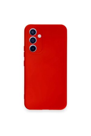 Samsung Galaxy A34 5G Kılıf Nano içi Kadife Silikon - Kırmızı-(5796)