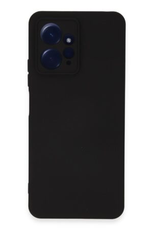 Xiaomi Redmi Note 12 4G Kılıf Nano içi Kadife Silikon - Siyah-(5796)