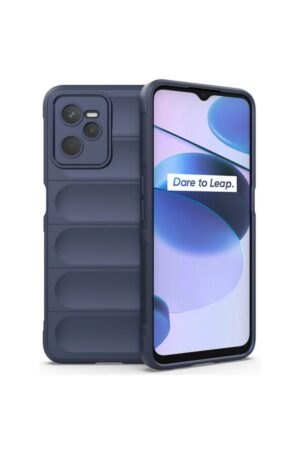 Realme C35 Kılıf Optimum Silikon - Lacivert-(5796)