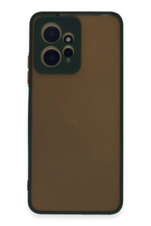 Xiaomi Redmi Note 12 4G Kılıf Montreal Silikon Kapak - Yeşil-(5796)