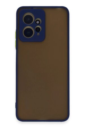 Xiaomi Redmi Note 12 4G Kılıf Montreal Silikon Kapak - Lacivert-(5796)