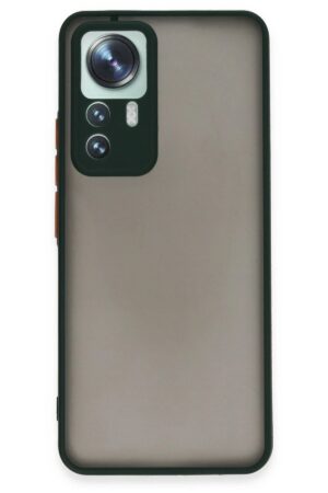 Xiaomi Mi 12T Pro Kılıf Montreal Silikon Kapak - Yeşil-(5796)