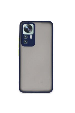 Xiaomi Mi 12T Pro Kılıf Montreal Silikon Kapak - Lacivert-(5796)