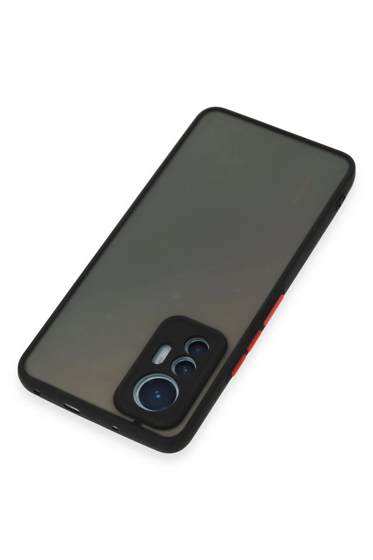 Xiaomi Mi 12 Lite Kılıf Montreal Silikon Kapak - Siyah-(5796) - Görsel 5