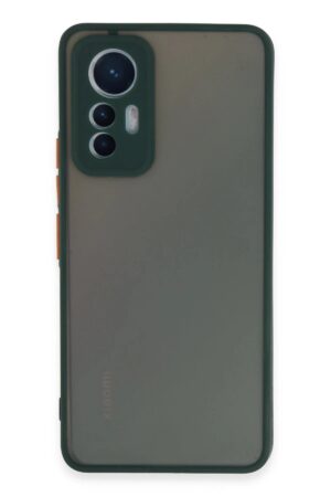 Xiaomi Mi 12 Lite Kılıf Montreal Silikon Kapak - Yeşil-(5796)