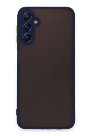 Samsung Galaxy A14 4G Kılıf Montreal Silikon Kapak - Lacivert-(5796)