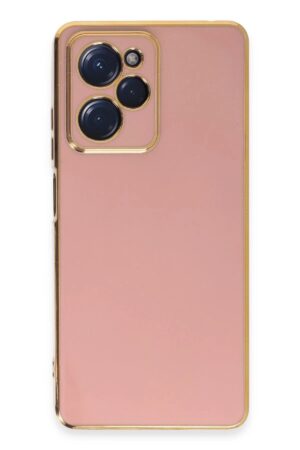 Xiaomi Poco X5 Pro 5G Kılıf Volet Silikon - Pembe-(5796)