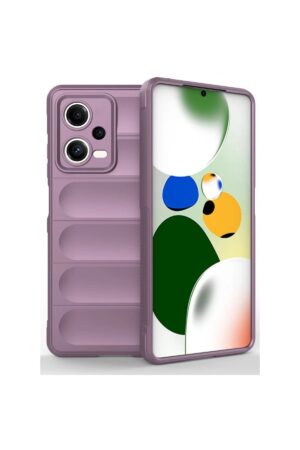 Xiaomi Poco X5 5G Kılıf Optimum Silikon - Mor-(5796)