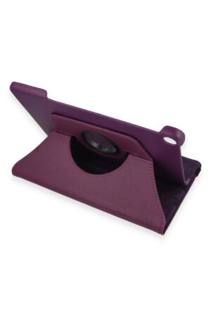 Huawei MatePad SE Kılıf 360 Tablet Deri Kılıf - Mürdüm-(5796)