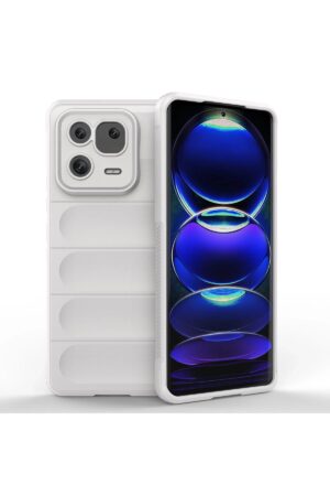 Xiaomi Mi 13 Pro Kılıf Optimum Silikon - Krem-(5796)