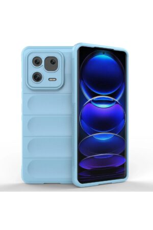 Xiaomi Mi 13 Pro Kılıf Optimum Silikon - Sky Blue-(5796)