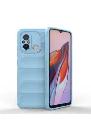 Xiaomi Redmi 12C Kılıf Optimum Silikon - Sky Blue-(5796)