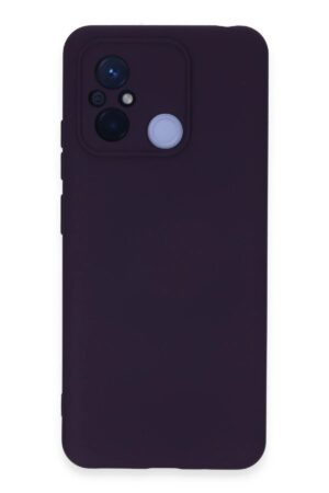 Xiaomi Redmi 12C Kılıf Nano içi Kadife Silikon - Mor-(5796)