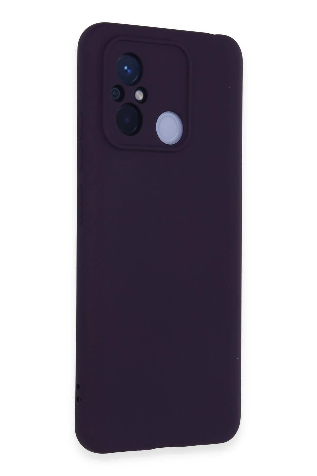 Xiaomi Redmi 12C Kılıf Nano içi Kadife Silikon - Mor-(5796) - Görsel 2
