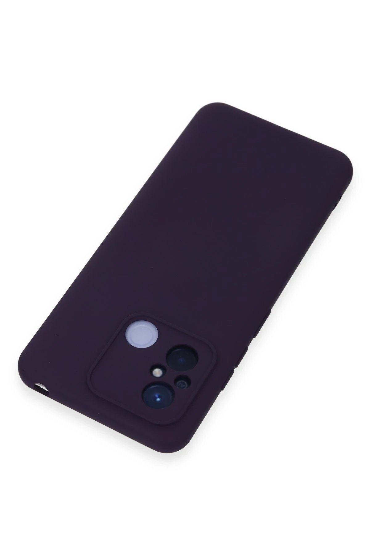 Xiaomi Redmi 12C Kılıf Nano içi Kadife Silikon - Mor-(5796) - Görsel 3