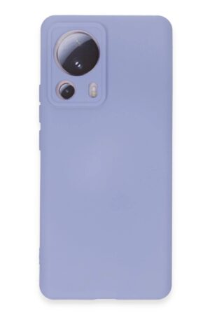 Xiaomi Mi 13 Lite Kılıf Nano içi Kadife Silikon - Lila-(5796)