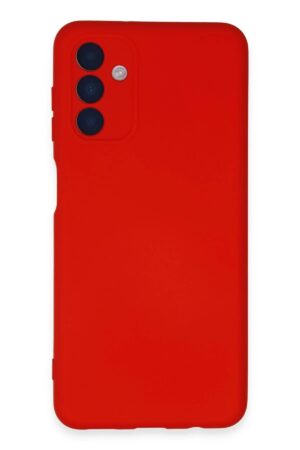 Samsung Galaxy A24 4G Kılıf Nano içi Kadife Silikon - Kırmızı-(5796)