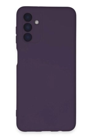 Samsung Galaxy A24 4G Kılıf Nano içi Kadife Silikon - Mor-(5796)