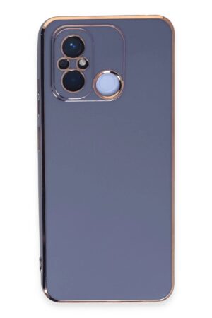 Xiaomi Redmi 12C Kılıf Volet Silikon - Mavi-(5796)