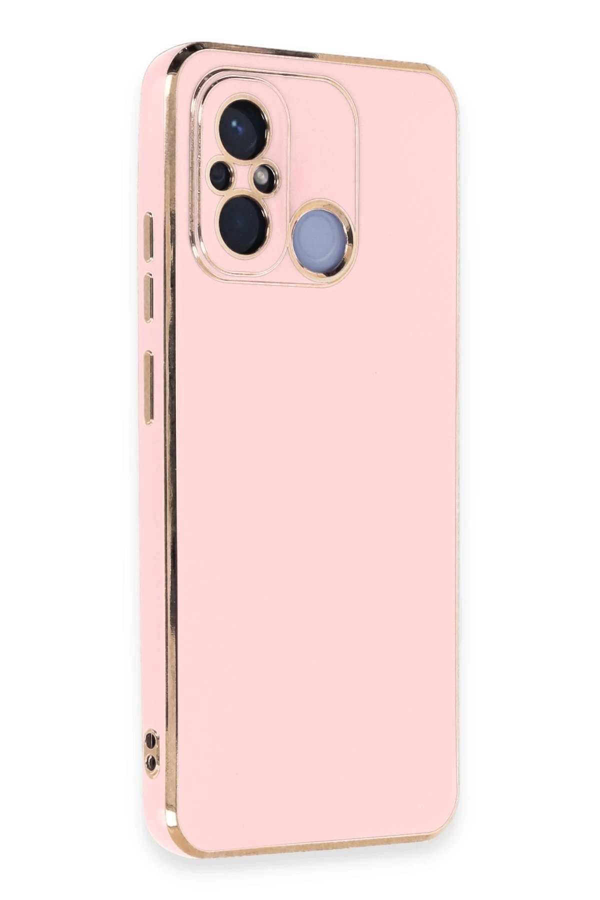 Xiaomi Redmi 12C Kılıf Volet Silikon - Pembe-(5796) - Görsel 2