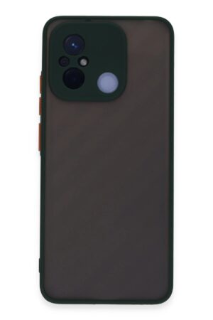Xiaomi Redmi 12C Kılıf Montreal Silikon Kapak - Yeşil-(5796)