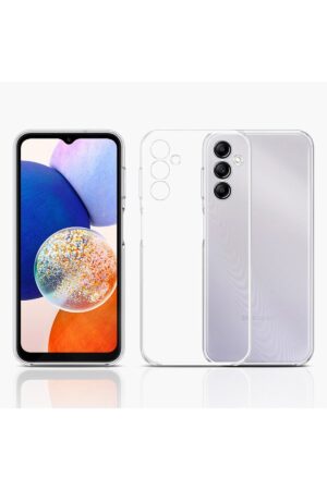 Samsung Galaxy A14 4G Kılıf Lüx Şeffaf Silikon-(5796)