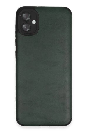 Samsung Galaxy A04E Kılıf Loop Deri Silikon - Yeşil-(5796)