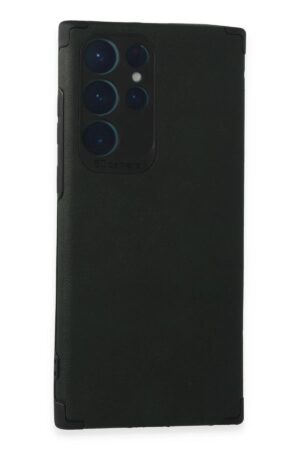 Samsung Galaxy S22 Ultra Kılıf Loop Deri Silikon - Yeşil-(5796)