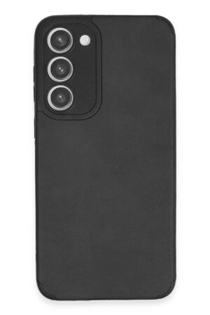 Samsung Galaxy S23 Plus Kılıf Loop Deri Silikon - Siyah-(5796)