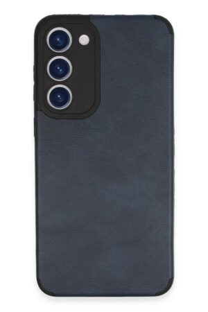 Samsung Galaxy S23 Plus Kılıf Loop Deri Silikon - Lacivert-(5796)