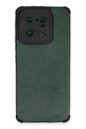 Xiaomi Mi 13 Pro Kılıf Loop Deri Silikon - Yeşil-(5796)
