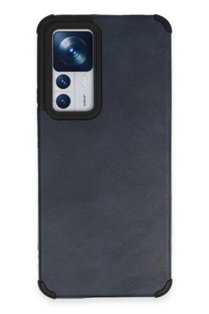 Xiaomi Mi 12T Kılıf Loop Deri Silikon - Lacivert-(5796)
