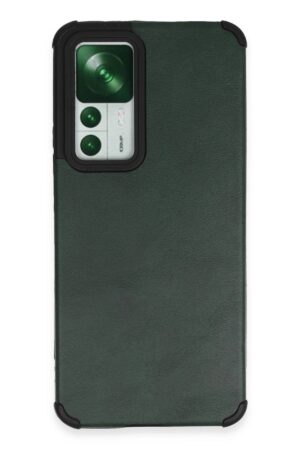 Xiaomi Mi 12T Kılıf Loop Deri Silikon - Yeşil-(5796)