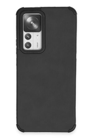 Xiaomi Mi 12T Kılıf Loop Deri Silikon - Siyah-(5796)
