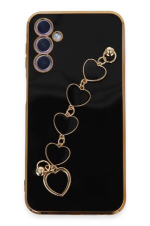 Samsung Galaxy A24 4G Kılıf Esila Silikon - Siyah-(5796)