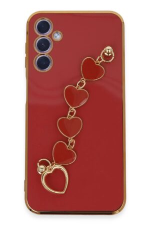 Samsung Galaxy A24 4G Kılıf Esila Silikon - Kırmızı-(5796)