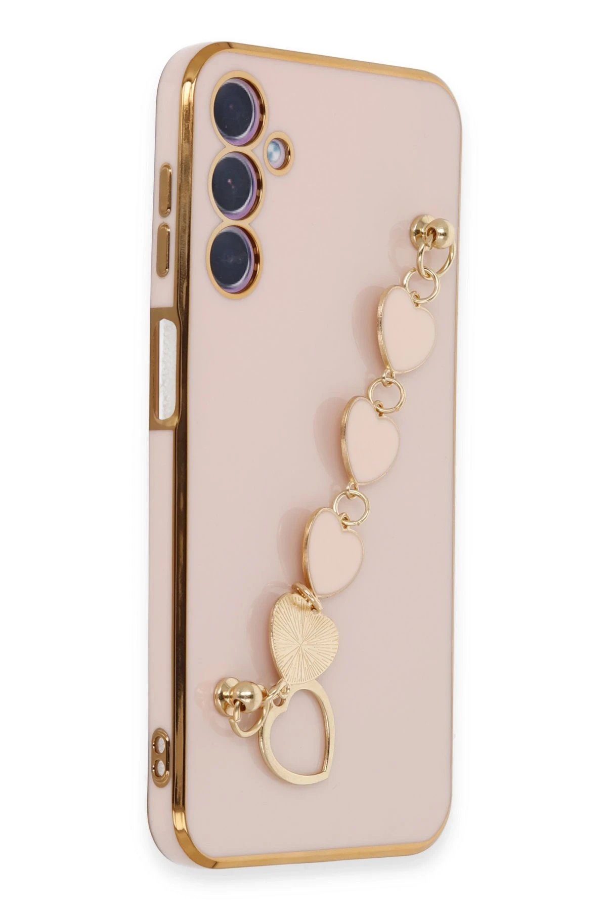 Samsung Galaxy A24 4G Kılıf Esila Silikon - Pudra-(5796) - Görsel 2