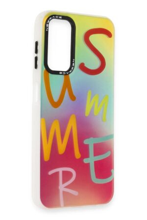 Samsung Galaxy A14 4G Kılıf Estoril Desenli Kapak - Estoril - 3-(5796)