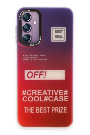 Samsung Galaxy A24 4G Kılıf Estoril Desenli Kapak - Estoril - 9-(5796)