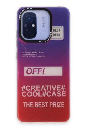 Xiaomi Redmi 12C Kılıf Estoril Desenli Kapak - Estoril - 9-(5796)