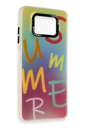 Xiaomi Pocophone X3 Kılıf Estoril Desenli Kapak - Estoril - 3-(5796)