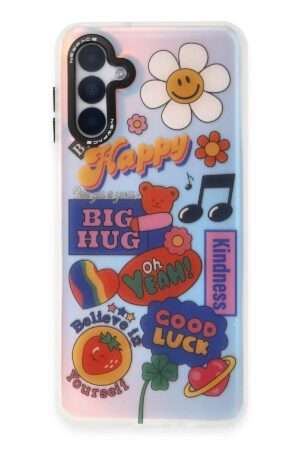 Samsung Galaxy A04S Kılıf Estoril Desenli Kapak - Estoril - 15-(5796)