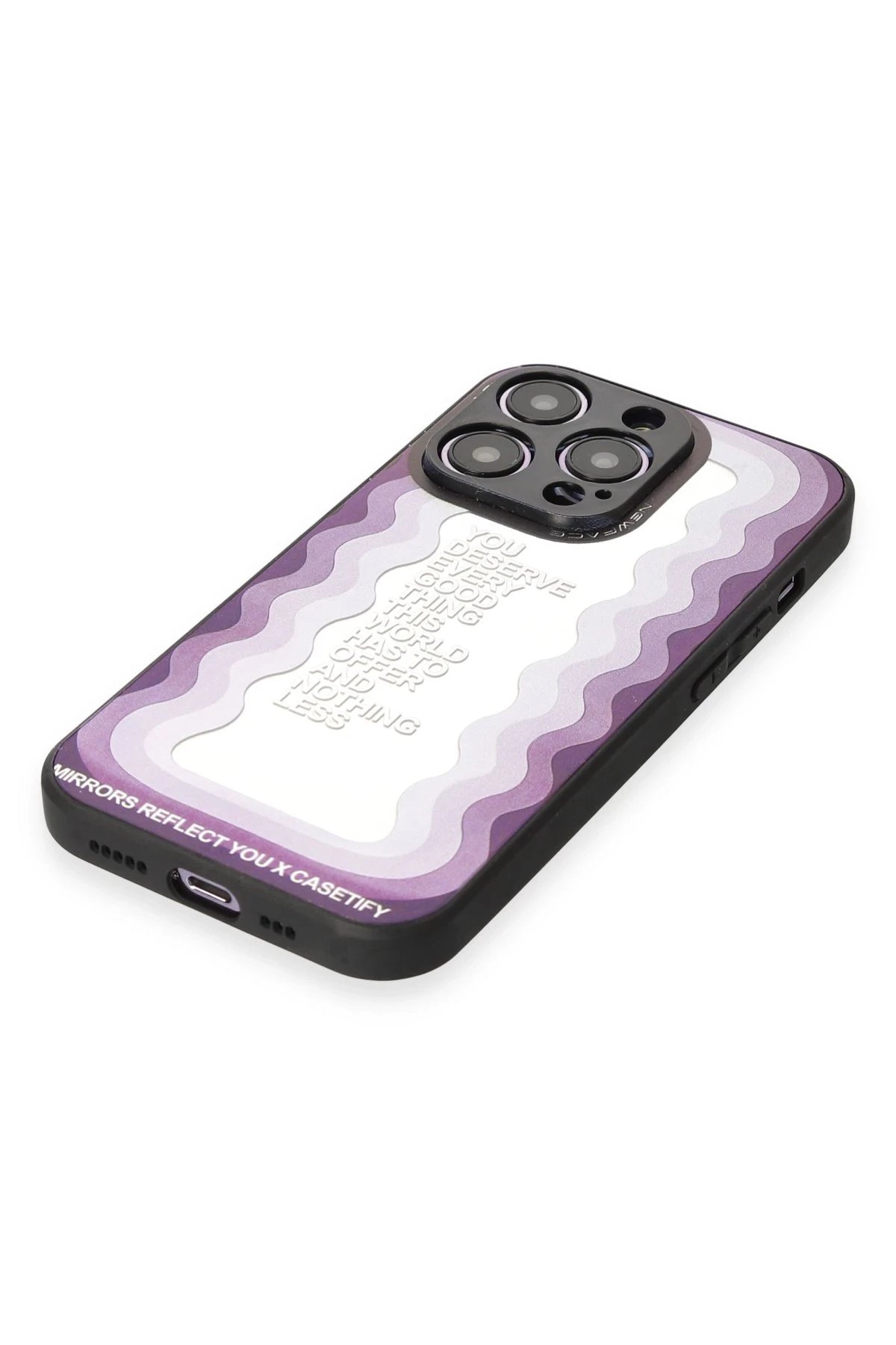 iPhone 12 Pro Kılıf Mirror Desenli Kapak - Mirror - 5-(5796) - Görsel 4