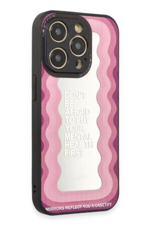 iPhone 12 Pro Kılıf Mirror Desenli Kapak - Mirror - 11-(5796)