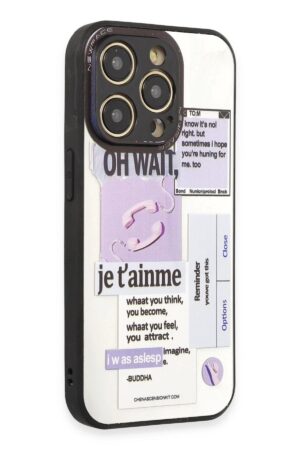 iPhone 12 Pro Max Kılıf Mirror Desenli Kapak - Mirror - 4-(5796)