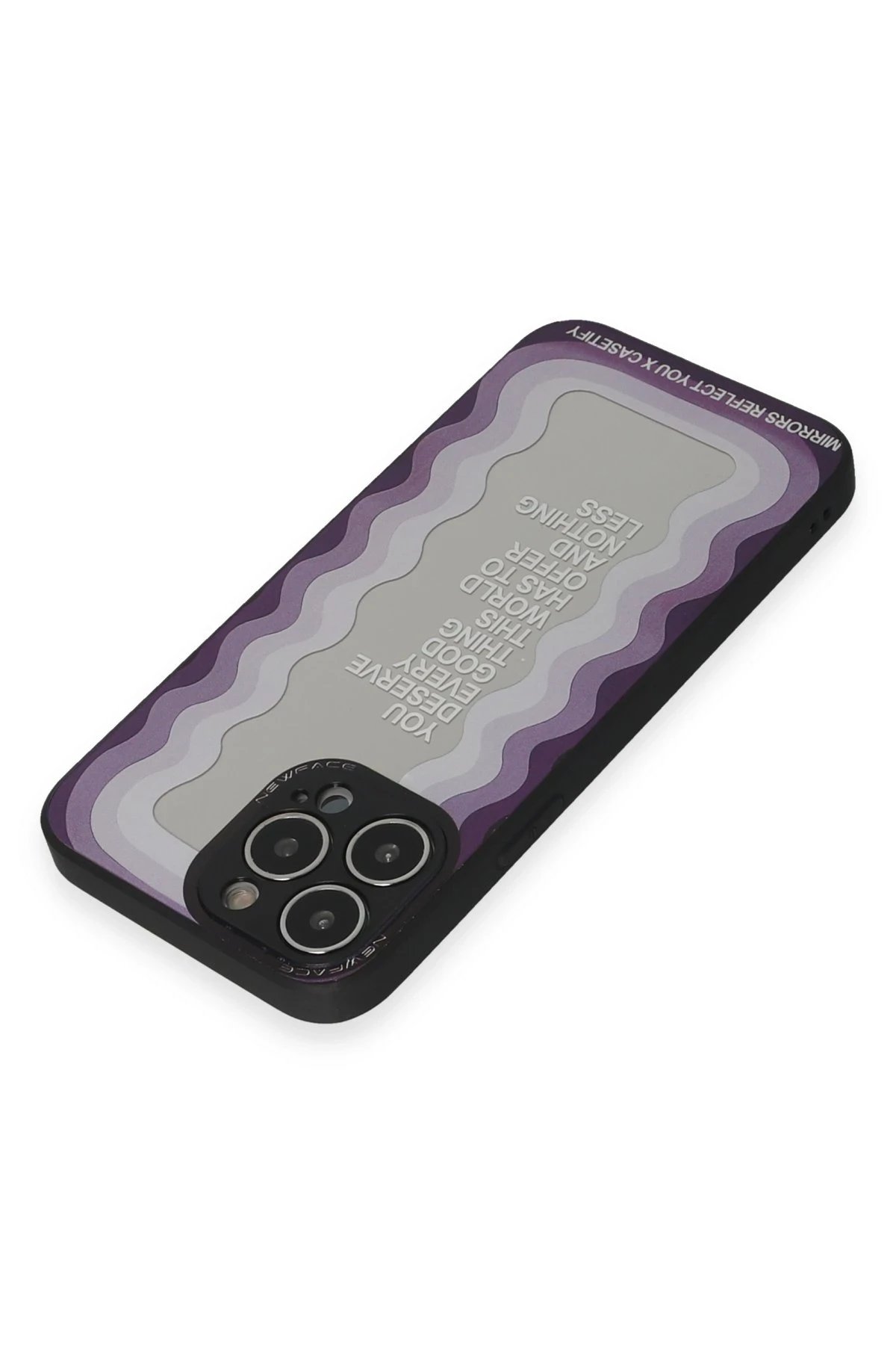 iPhone 13 Pro Kılıf Mirror Desenli Kapak - Mirror - 5-(5796) - Görsel 3